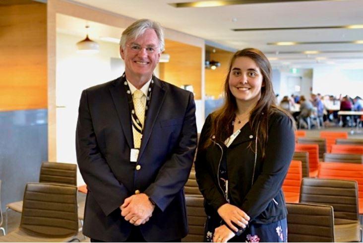  Prof Dale Stephens and Ms Samantha Papavasiliou