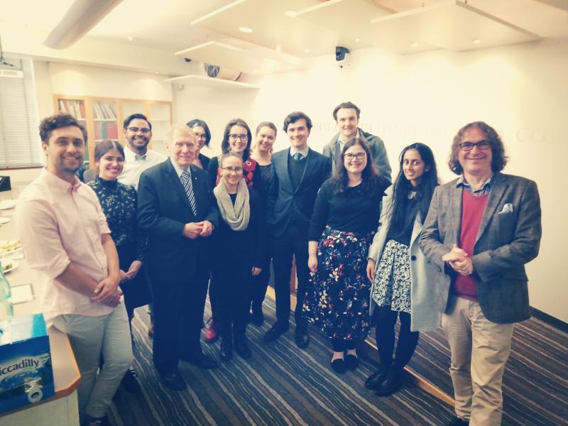 The Hon Michael Kirby presented a guest lecture to the 2019 Law Reform class