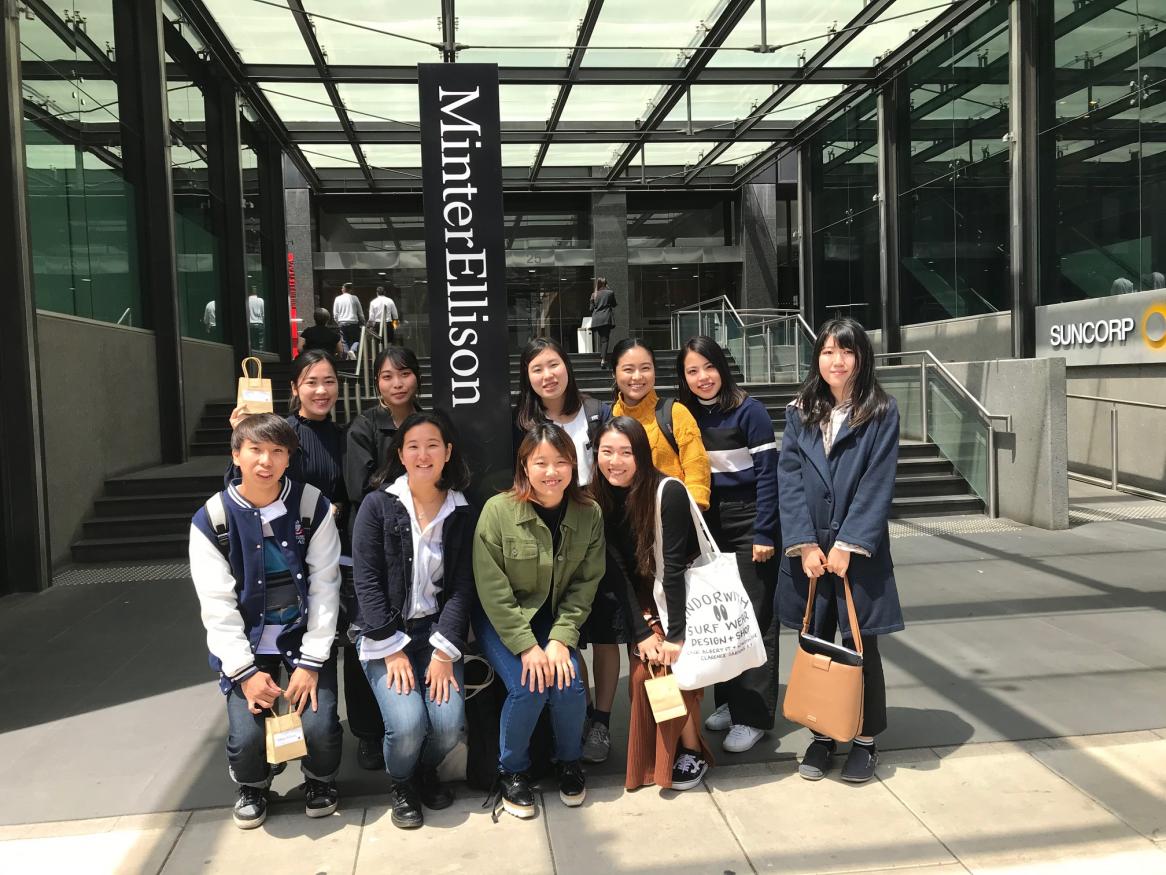 Japanese Law Students Visit MinterEllison 