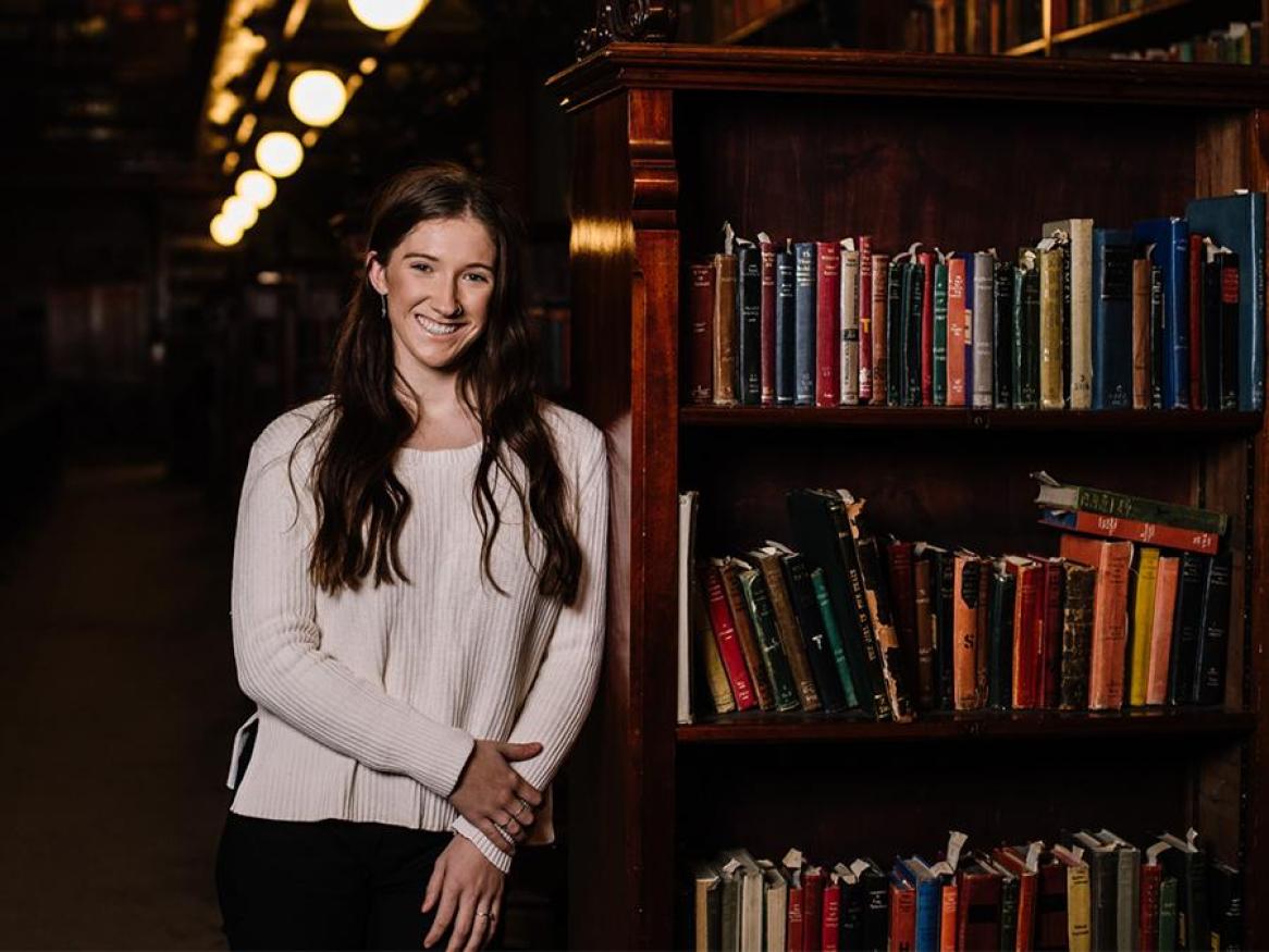 Bachelor of Social Sciences student Courtney Eckert