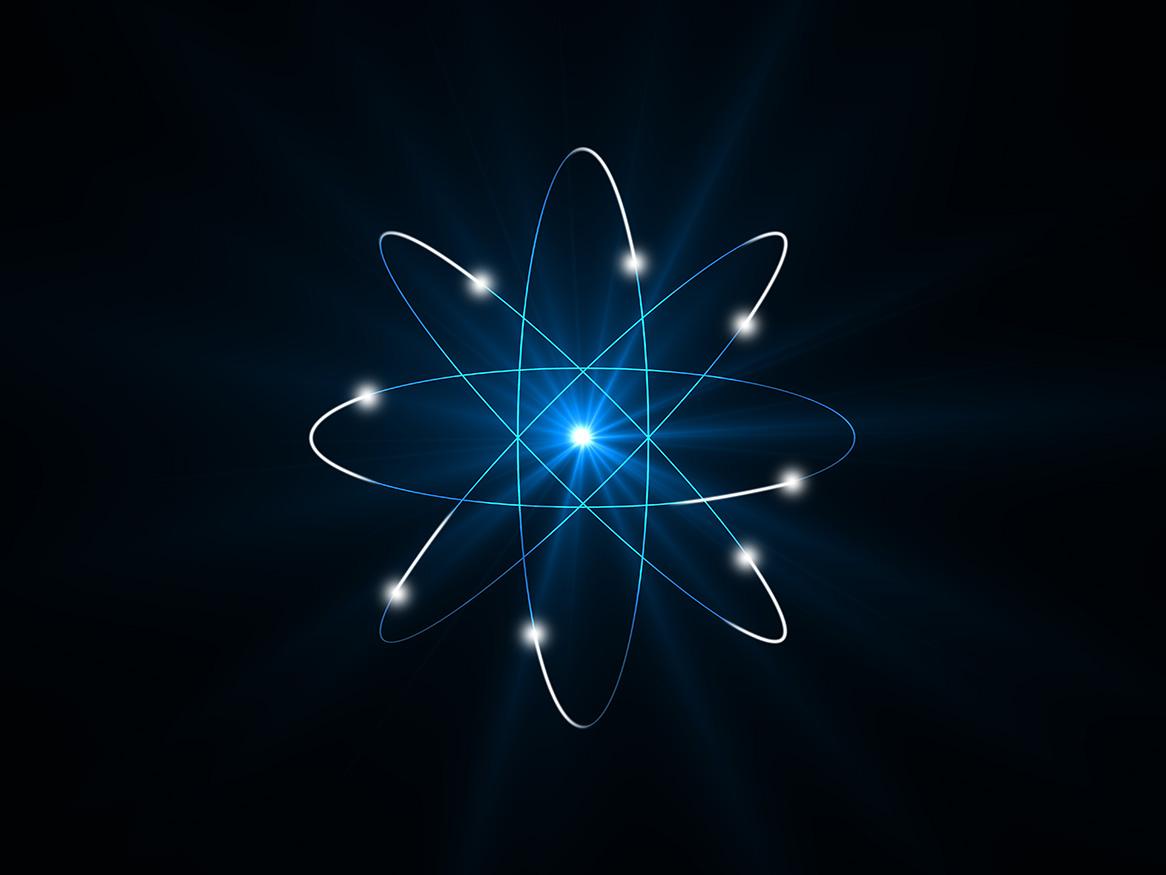 Graphic of an atom